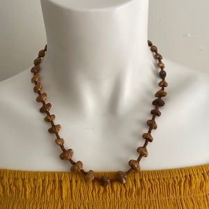 Wooden necklace